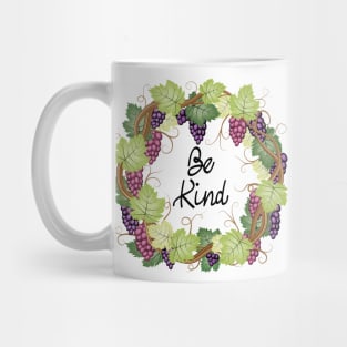 Be Kind - Grape Vines Mug